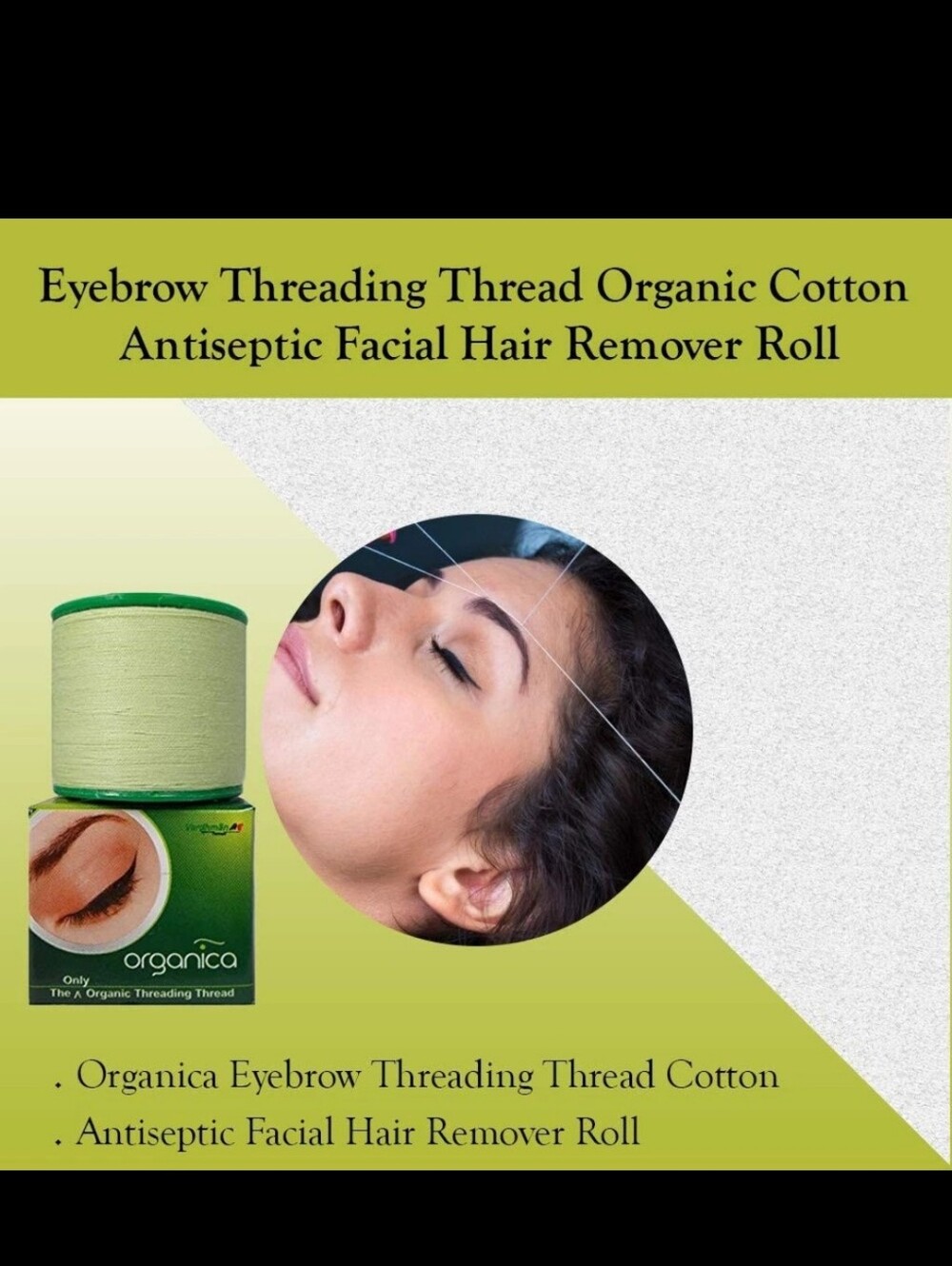 Organica Organic Cotton Eyebrow Threading Thread